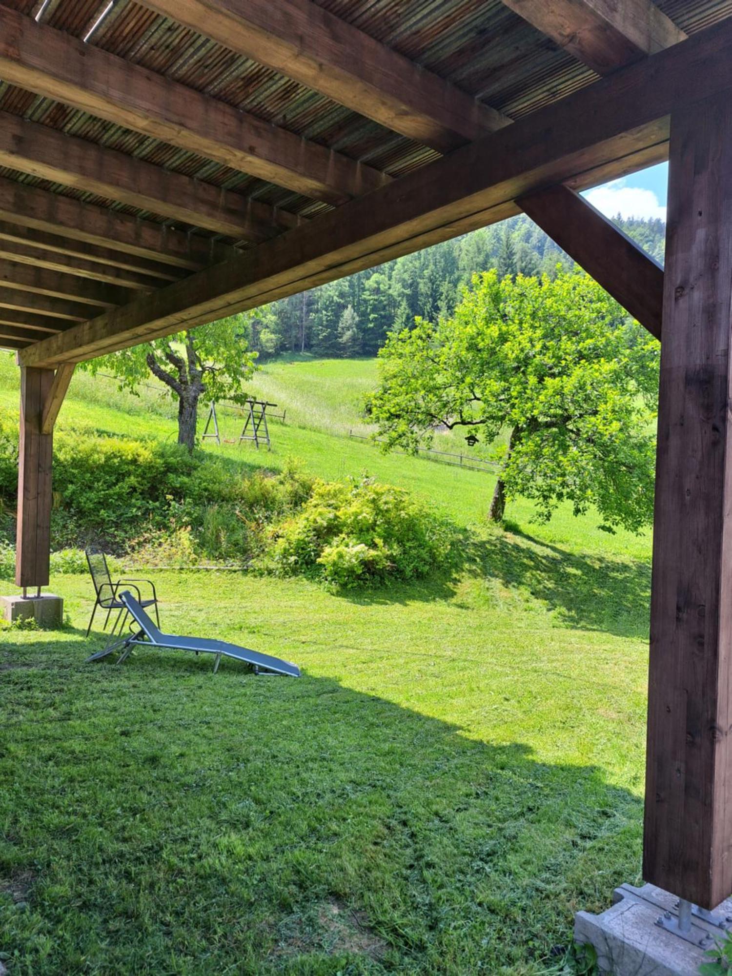 Casableiberg - Garten Apartment - Naturpark Dobratsch Bad Bleiberg Eksteriør billede